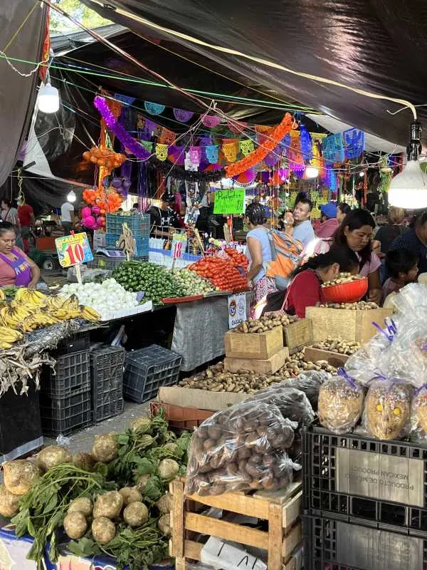 Shop Oaxaca’s mercados for fresh, budget-friendly produce.