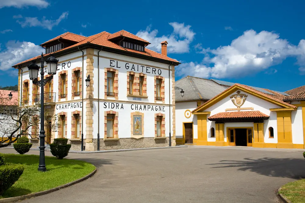 This cider cellar in Asturias, Spain is the unlikely site of cultural rivalry.