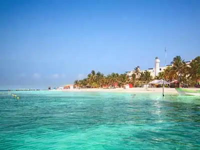 Just a 30-minute boat ride from the bright lights of Cancún, Isla Mujeres is much quieter by nature. ©iStock.com/Zhuzhu