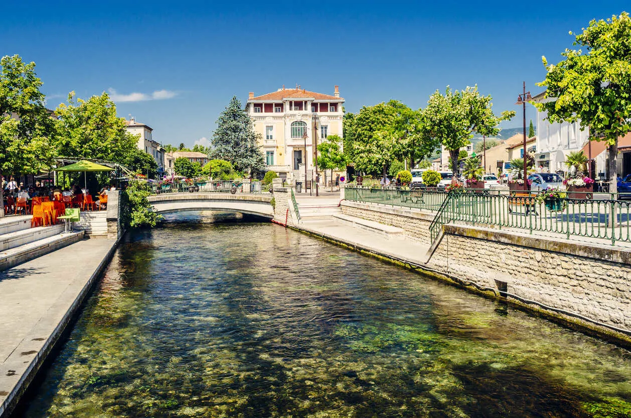 Waterways and markets bring life to Isle-sur-la-Sorgue.