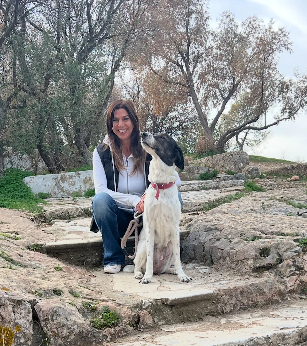 Daily walks in Athens bring joy, connection, and great company.
