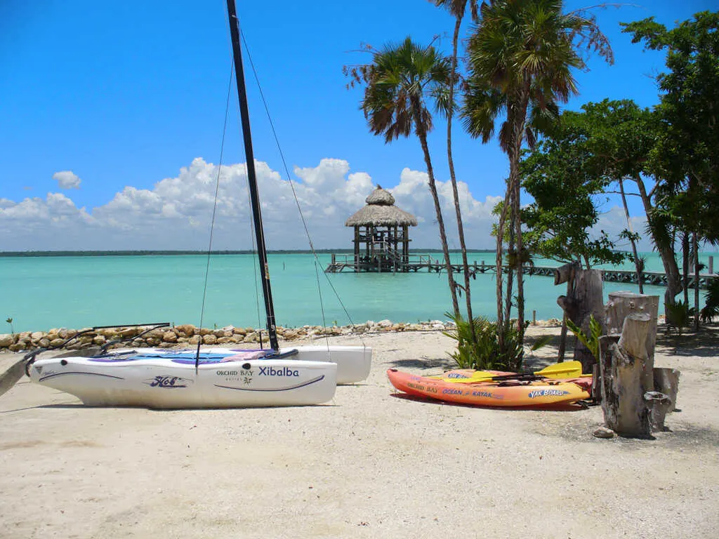 Orchid Bay pairs sandy shores with quiet, affordable Caribbean living.