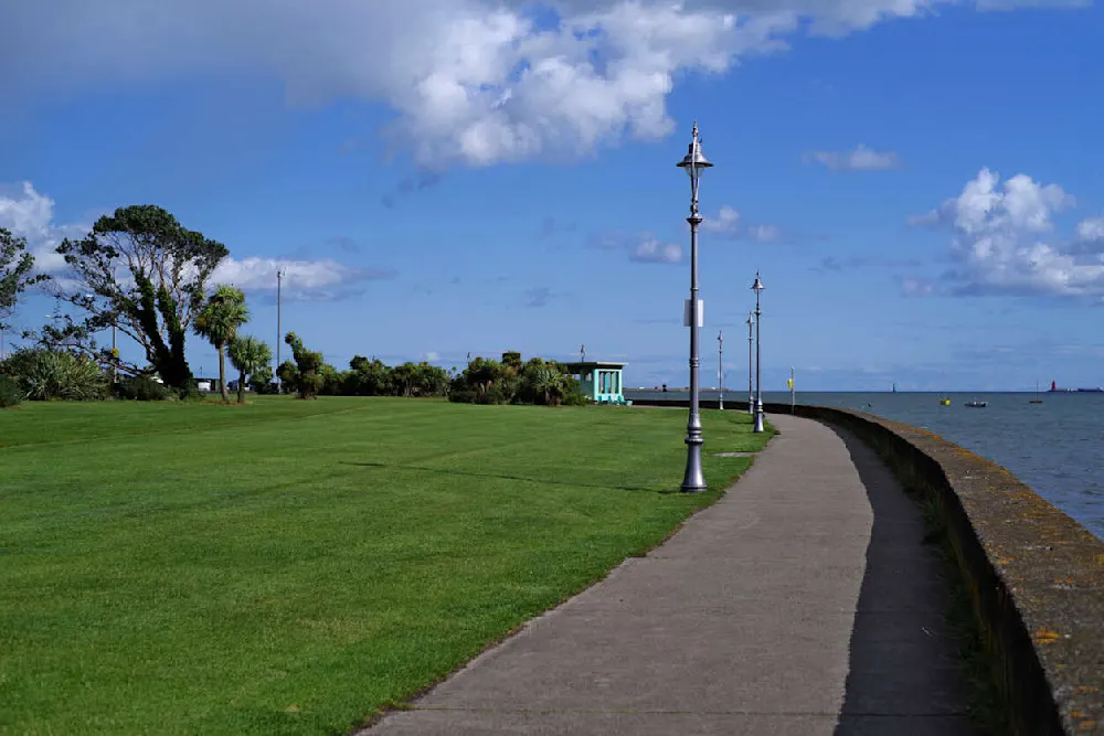 Clontarf’s quiet shores hide echoes of Viking battles and Ireland’s storied past.