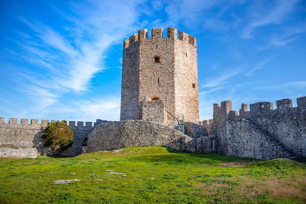 Platamonas Castle offers sweeping Aegean views and a glimpse into Greece’s rich history.