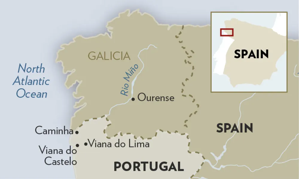 Galicia Map
