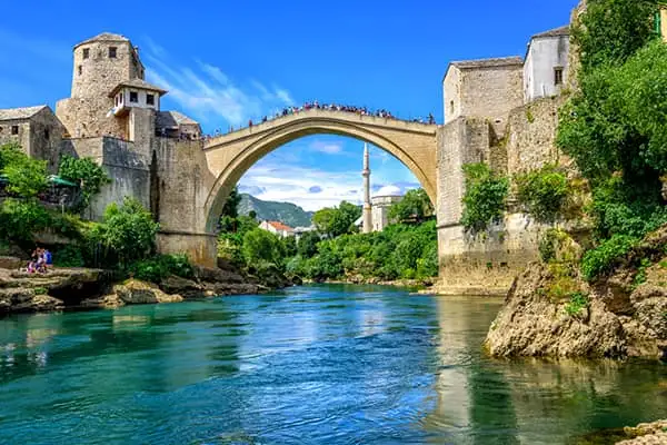 Historic Mostar Bridge. ©iStock/Xantana