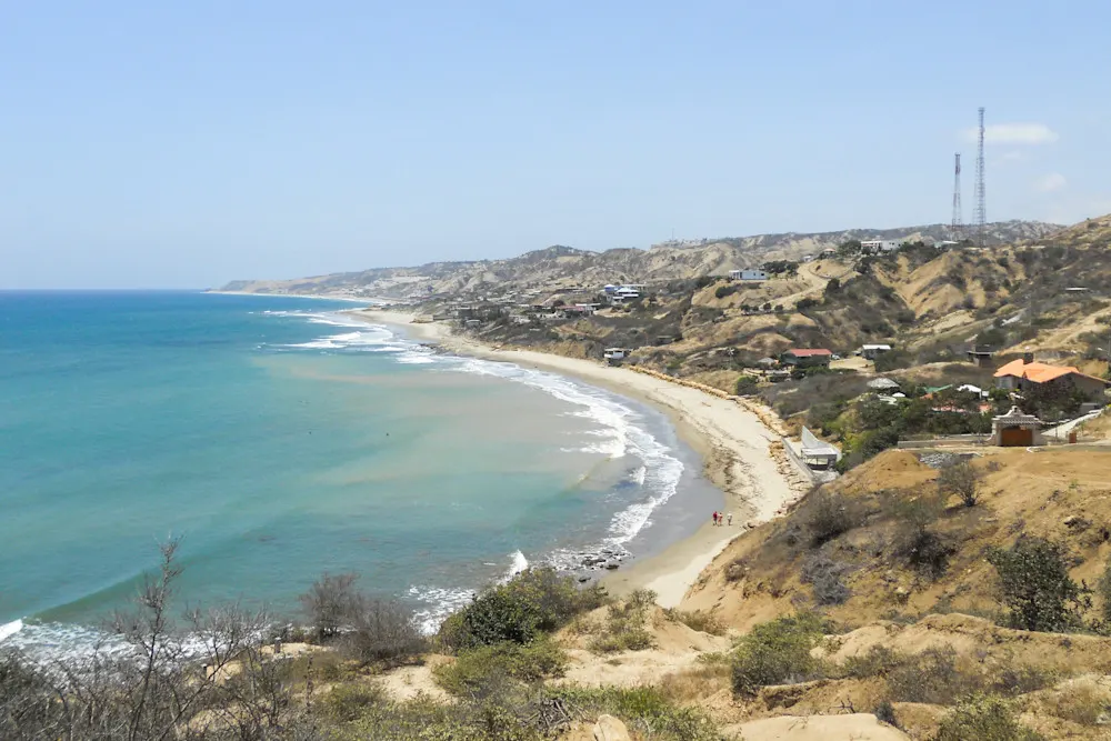Santa Marianita offers space, surf, and sunshine minutes from Manta.