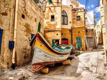 Xlendi, Gozo, Malta. ©Kathleen Evans