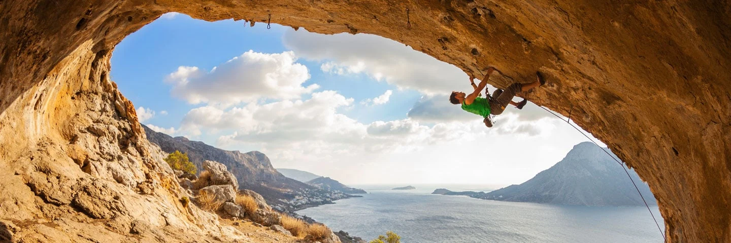 Klättring på Kalymnos