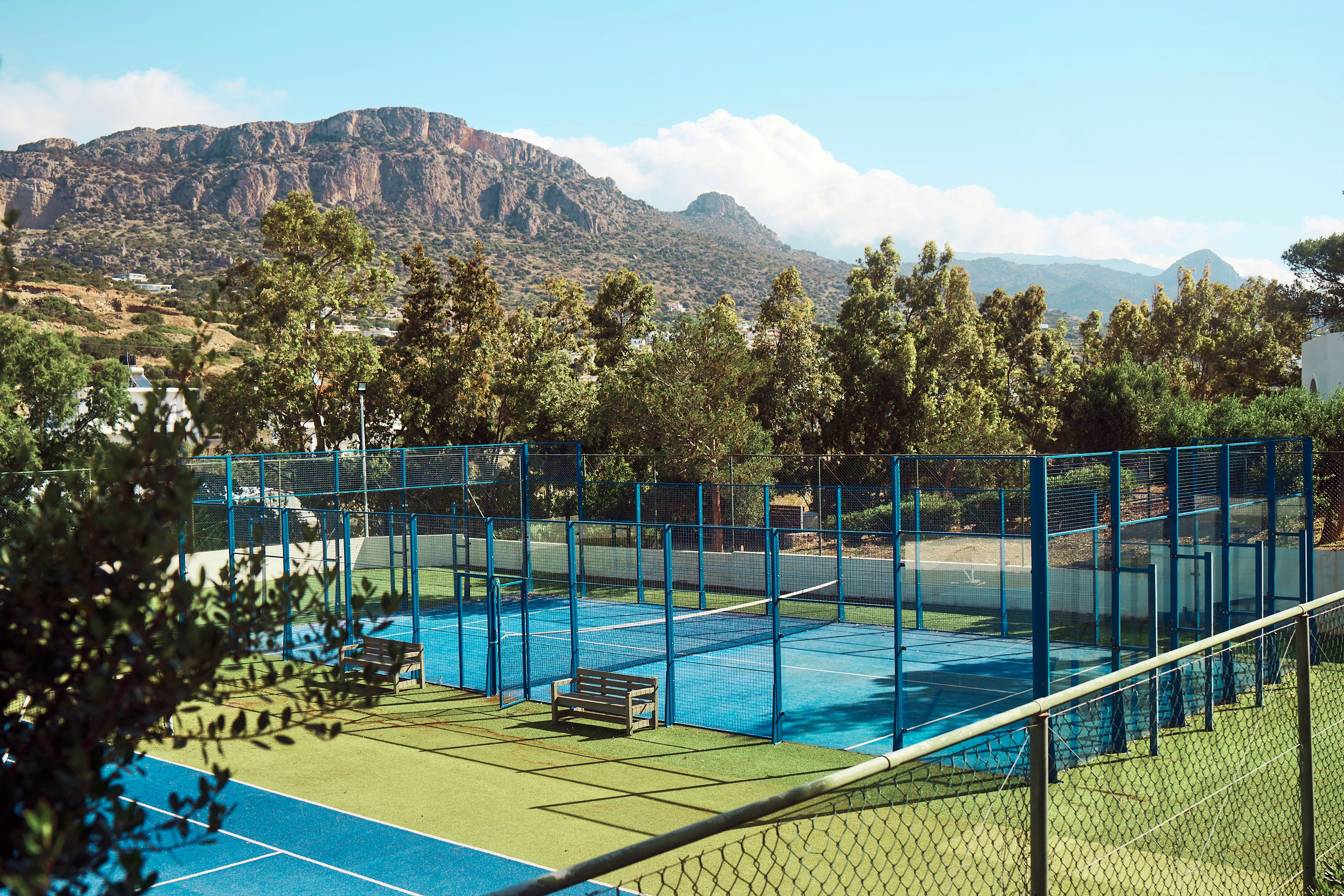 Tennisplaner på sporthotellet Almyra hotel & village