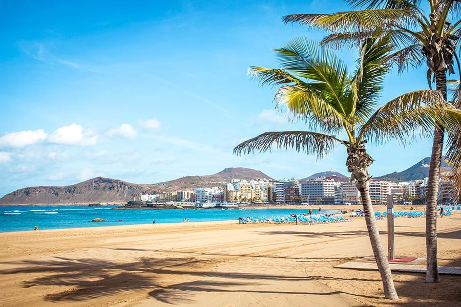 Prachtig Las Canteras-strand in Las Palmas