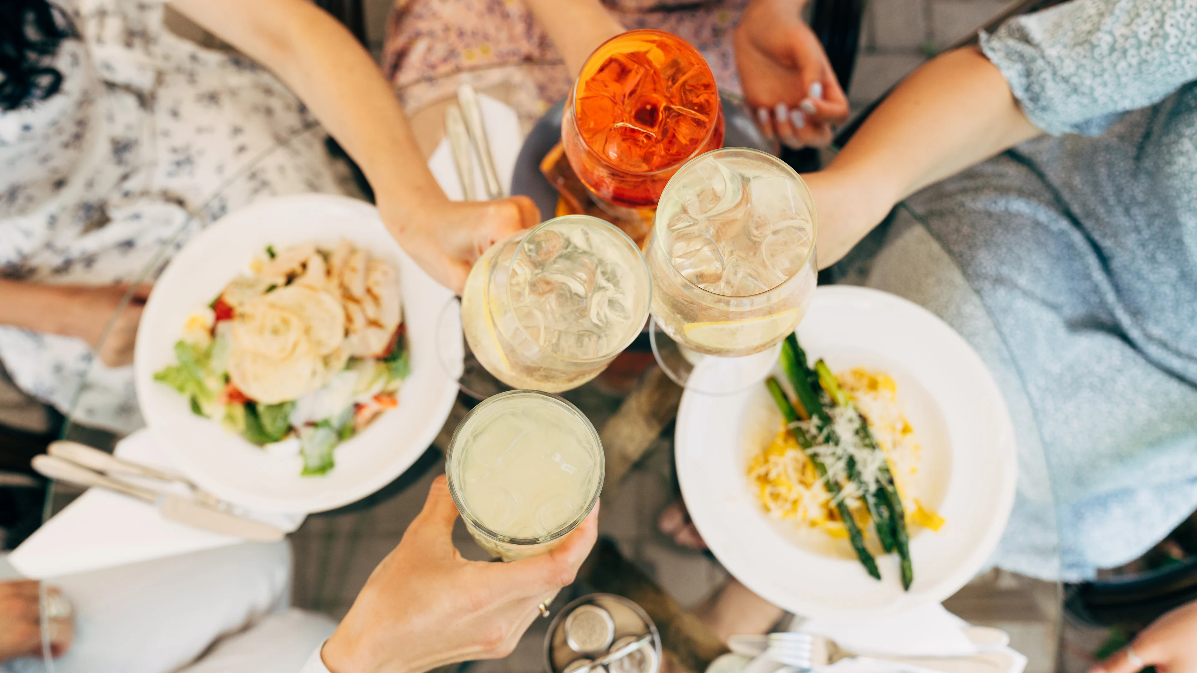 Italiensk mat og spritzers