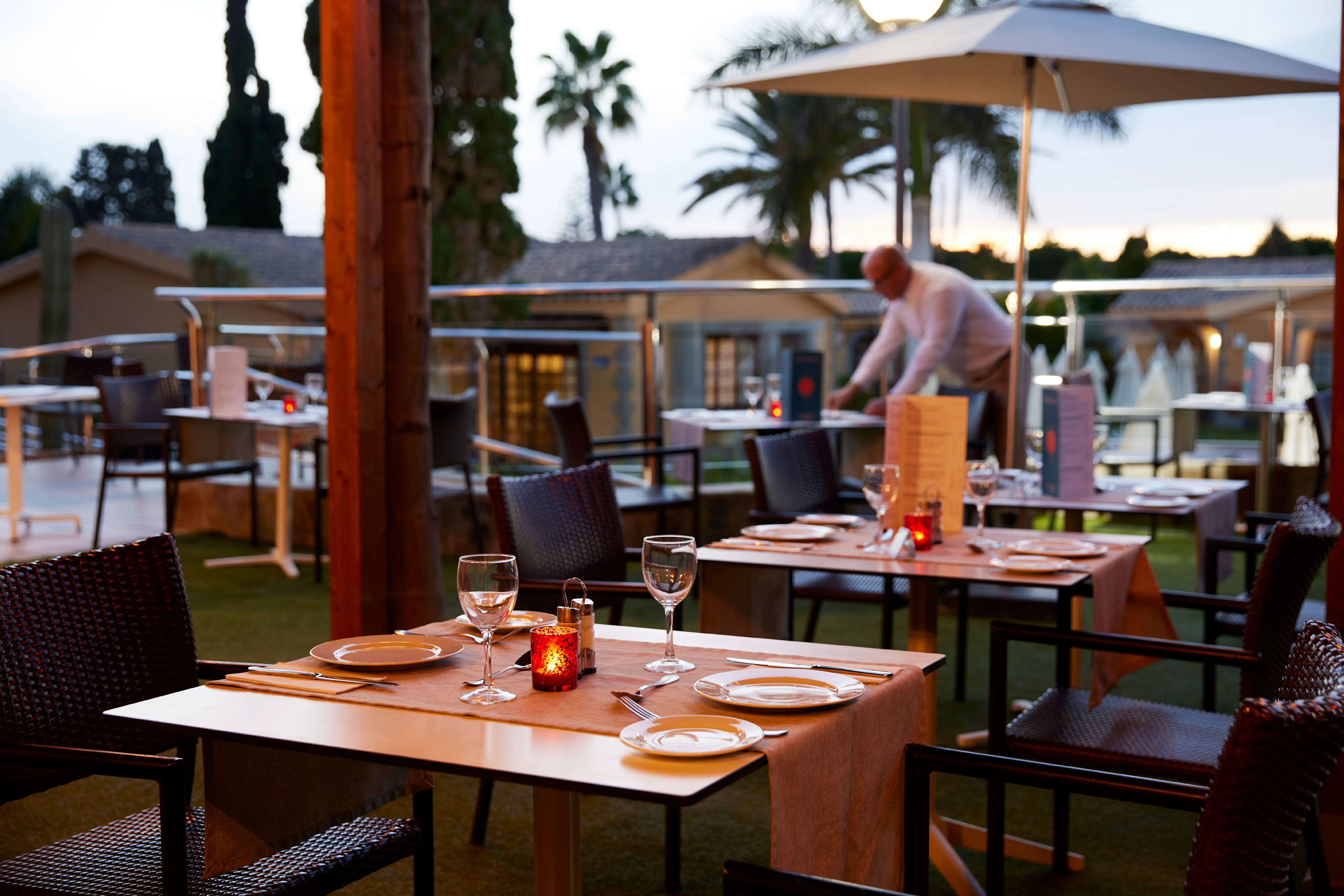 A la carte-restaurangen på Maspalomas Resort by Dunas