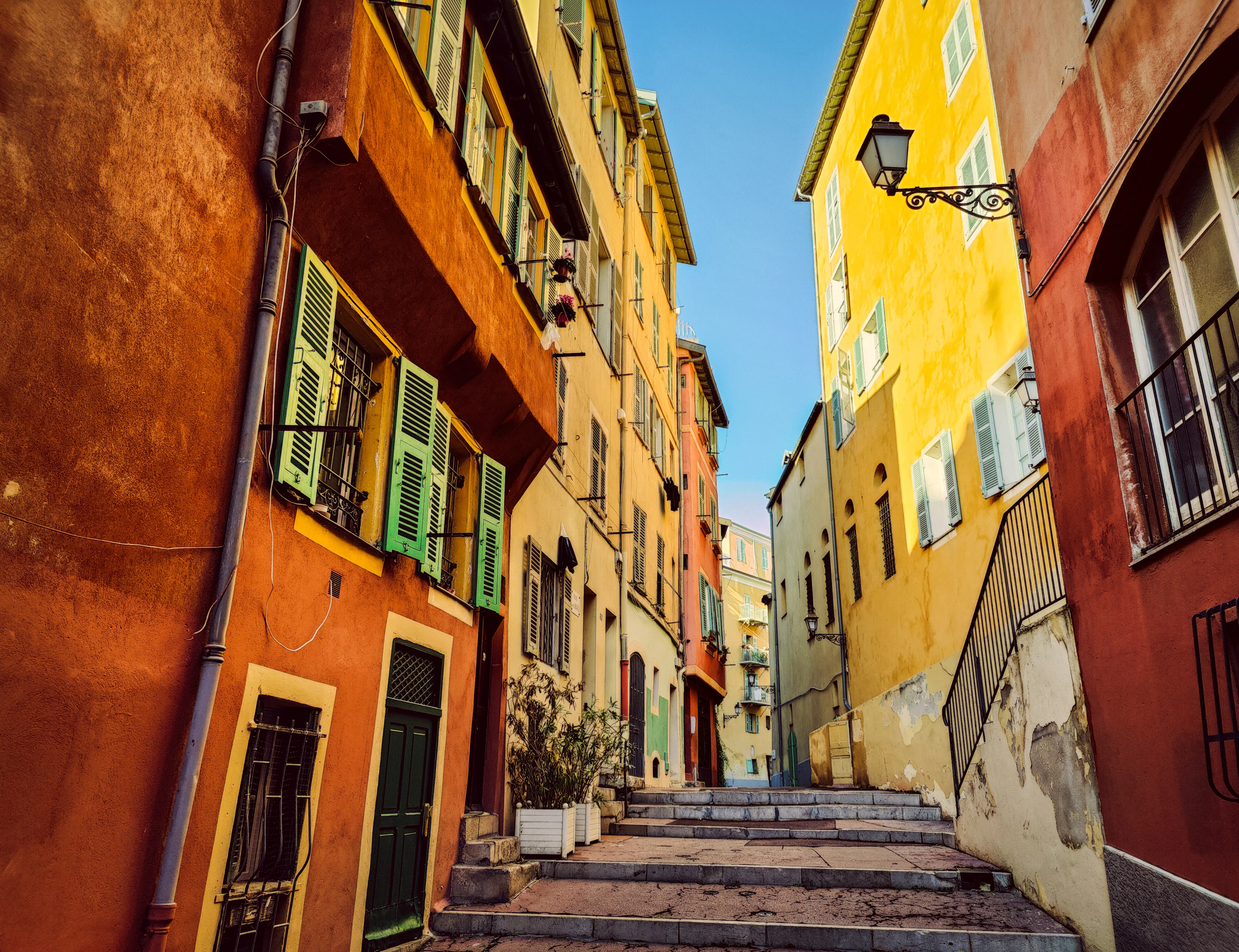 Gamla stan i Nice Vieux Nice