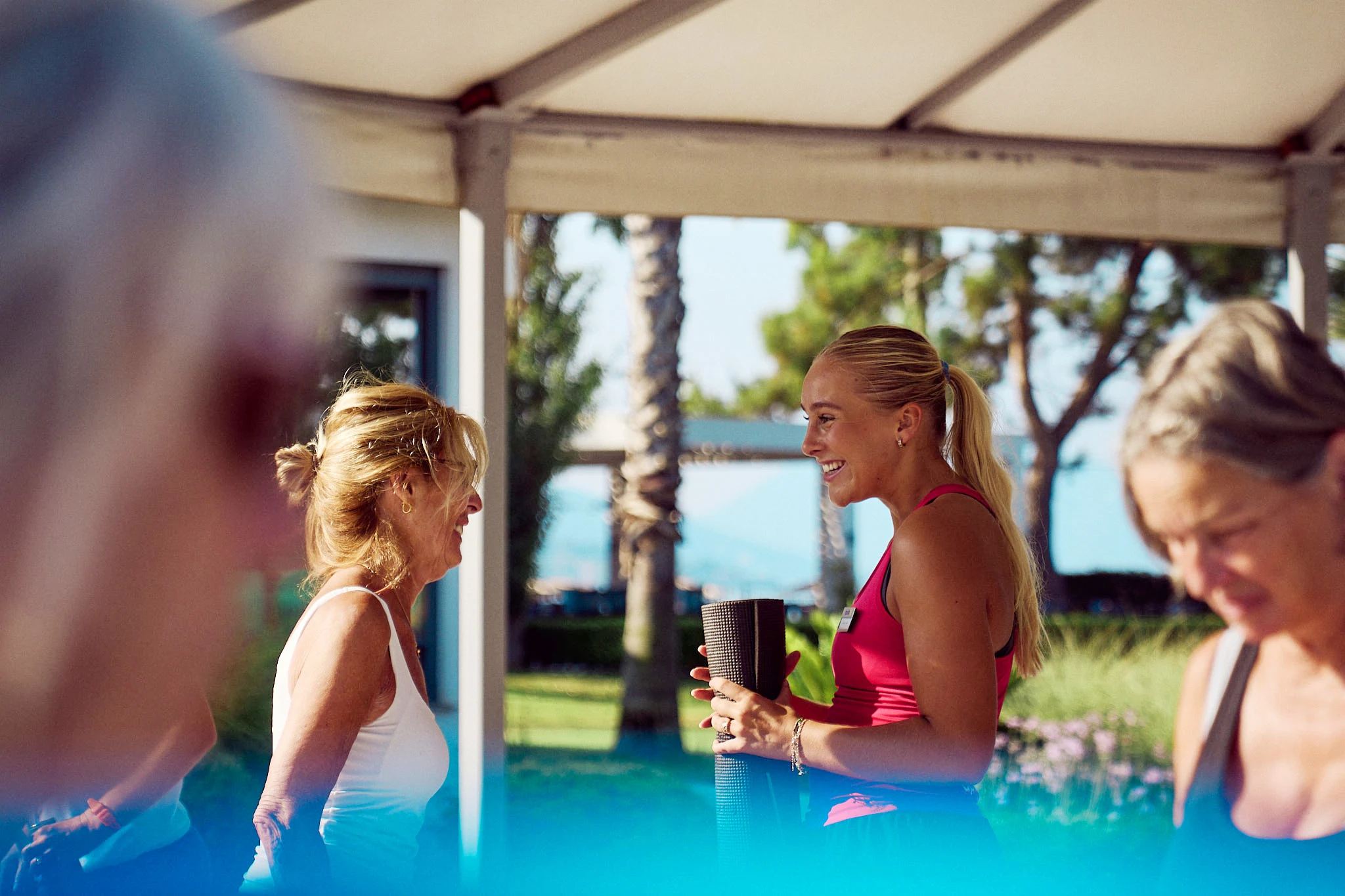 Træning på Paleros Beach Resort