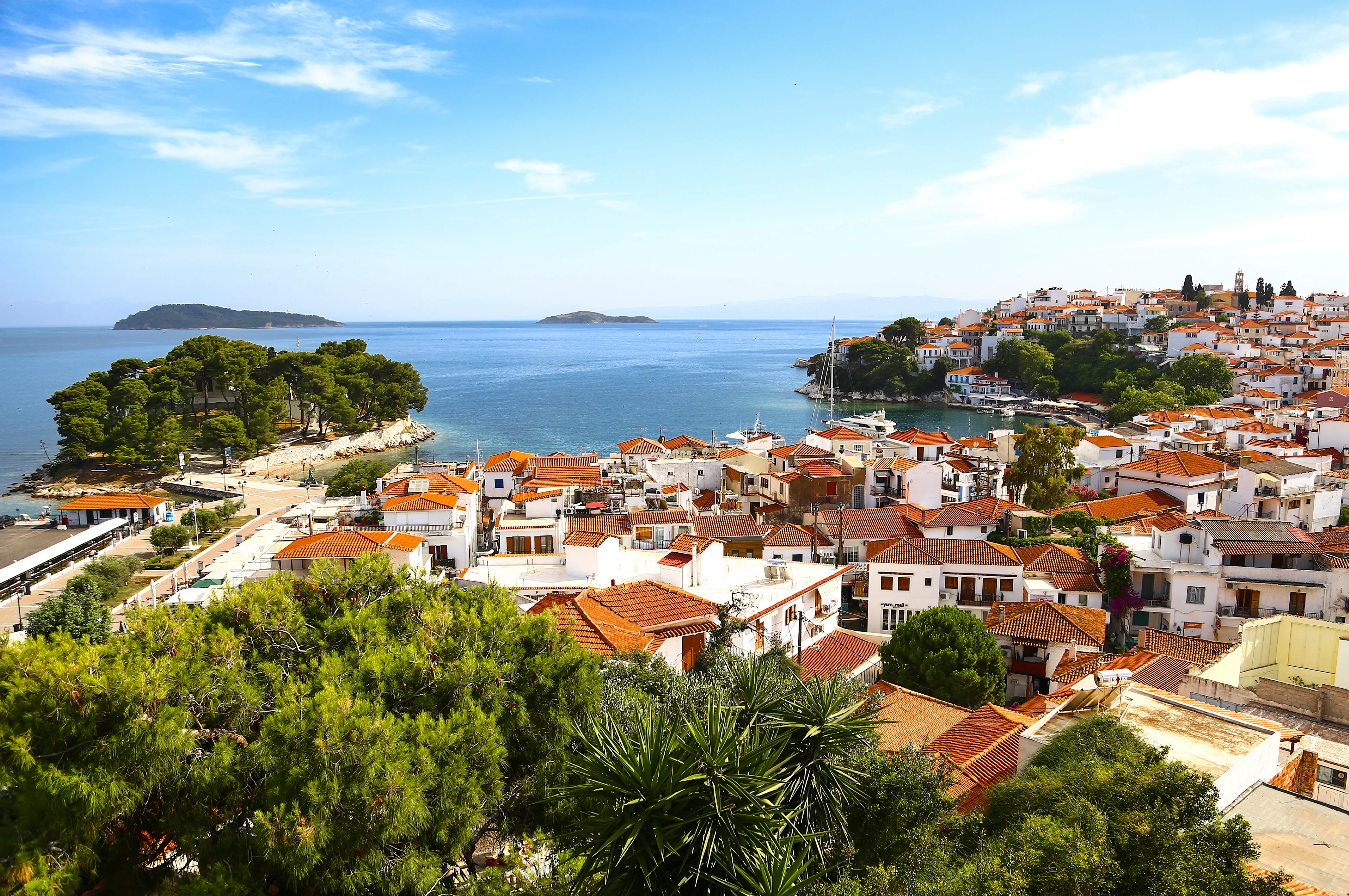 skiathos gamla stan