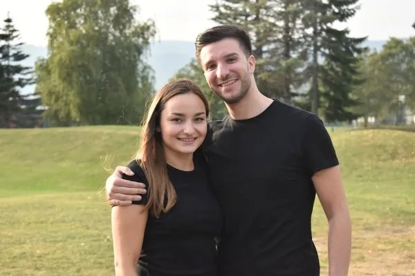 Catalin Mihu og Maria Ramella 