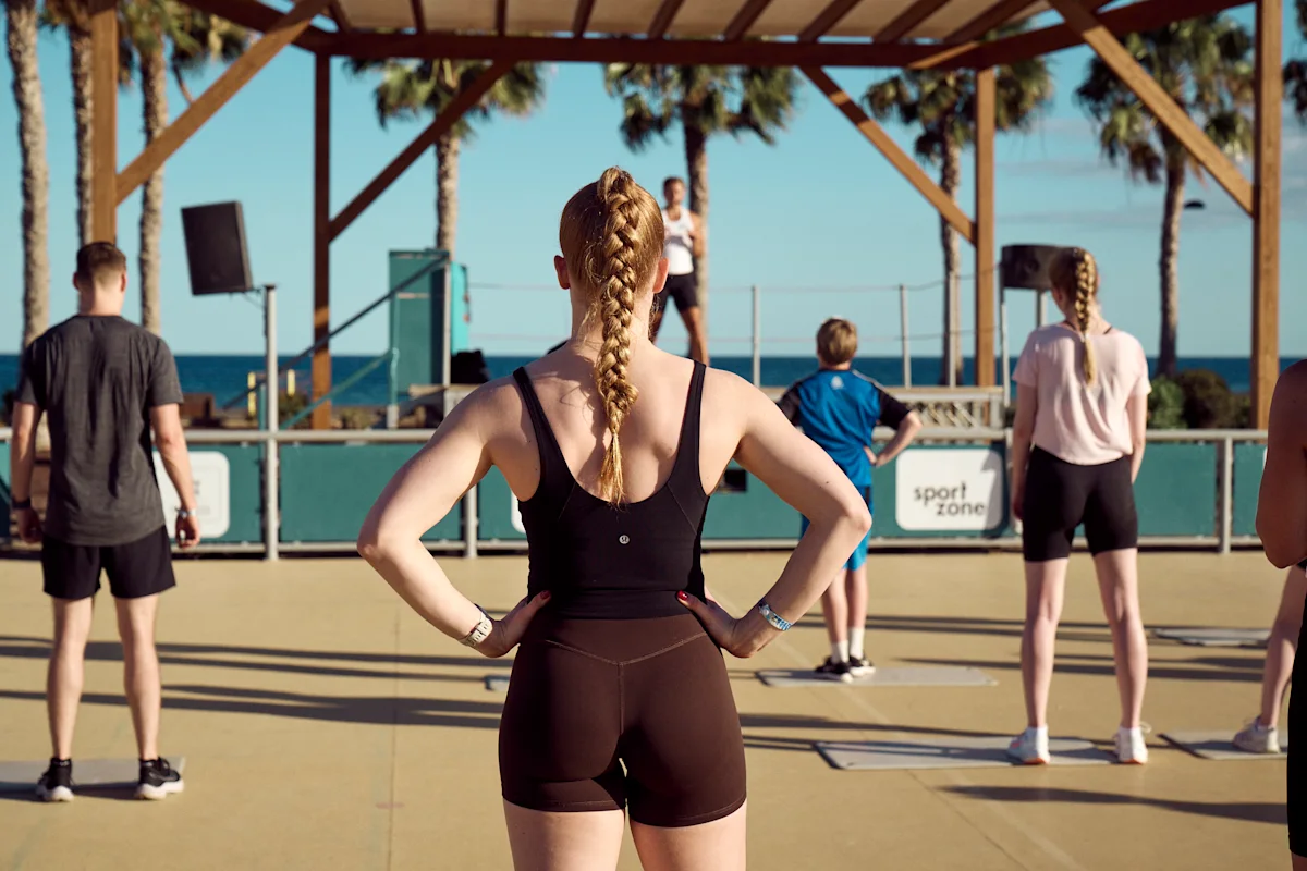 Gruppklass på Playitas Resort