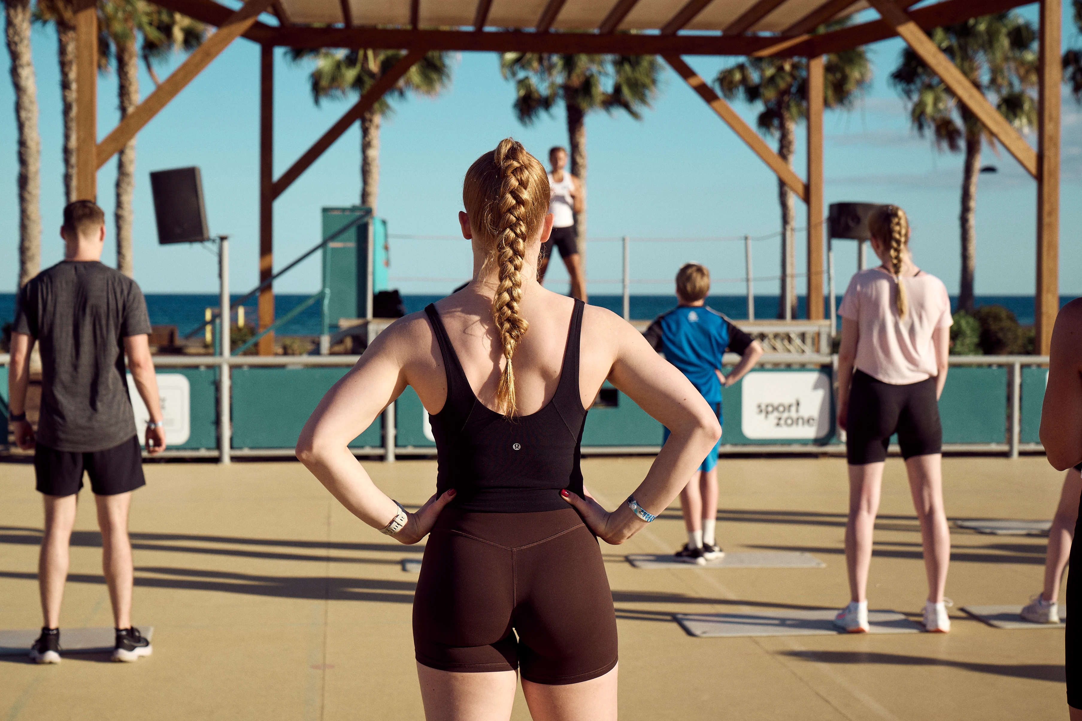 Holdtræning på Playitas Resort