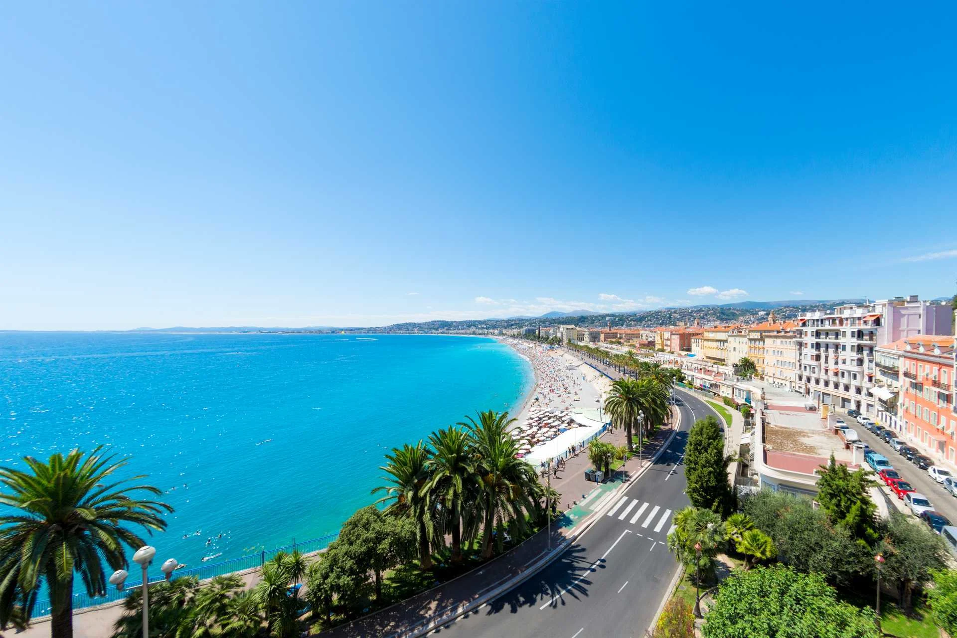 Stranden i Nice