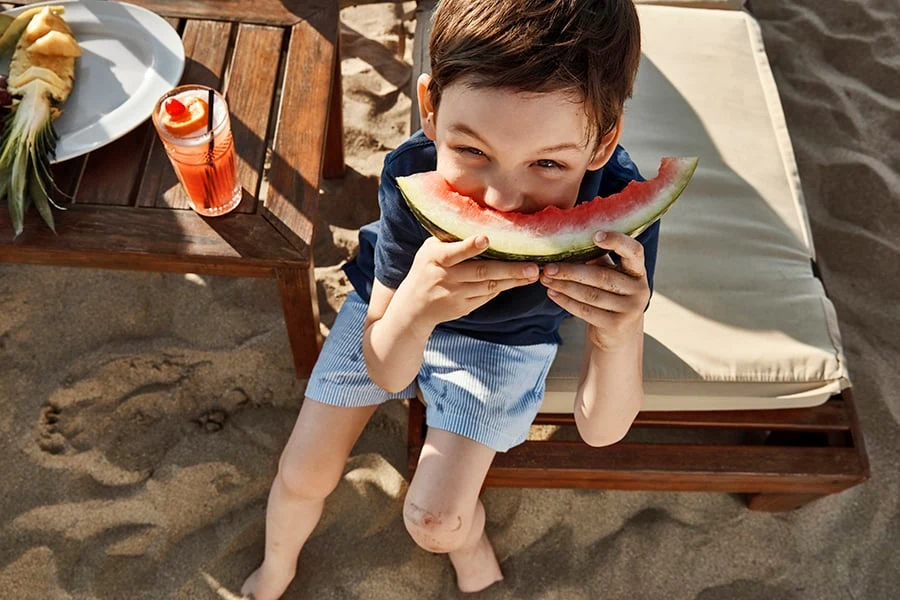 All-inclusive op het strand