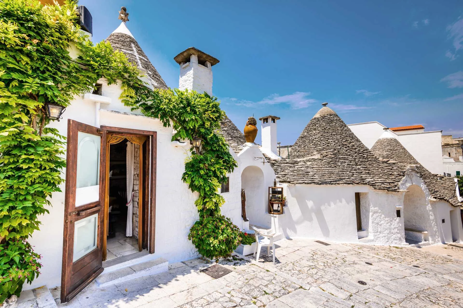 Trulli-hus i Apulien