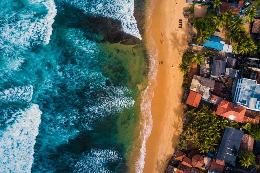 Dyk och surfa pa Sri lanka