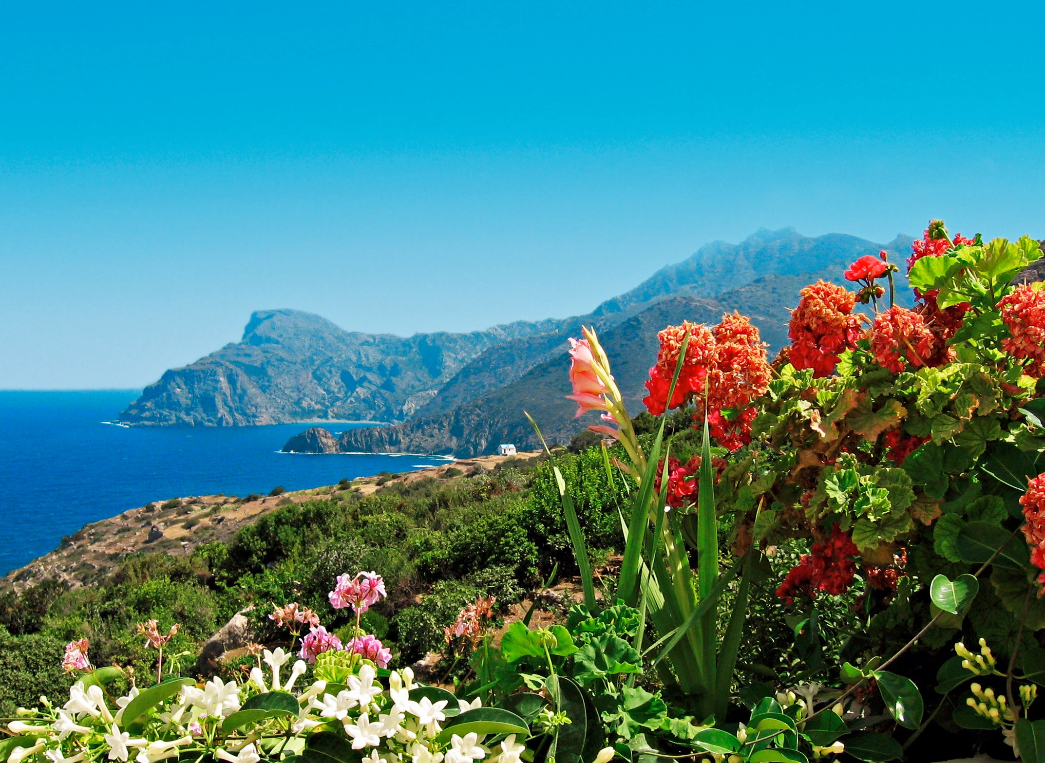 Kusten på Karpathos