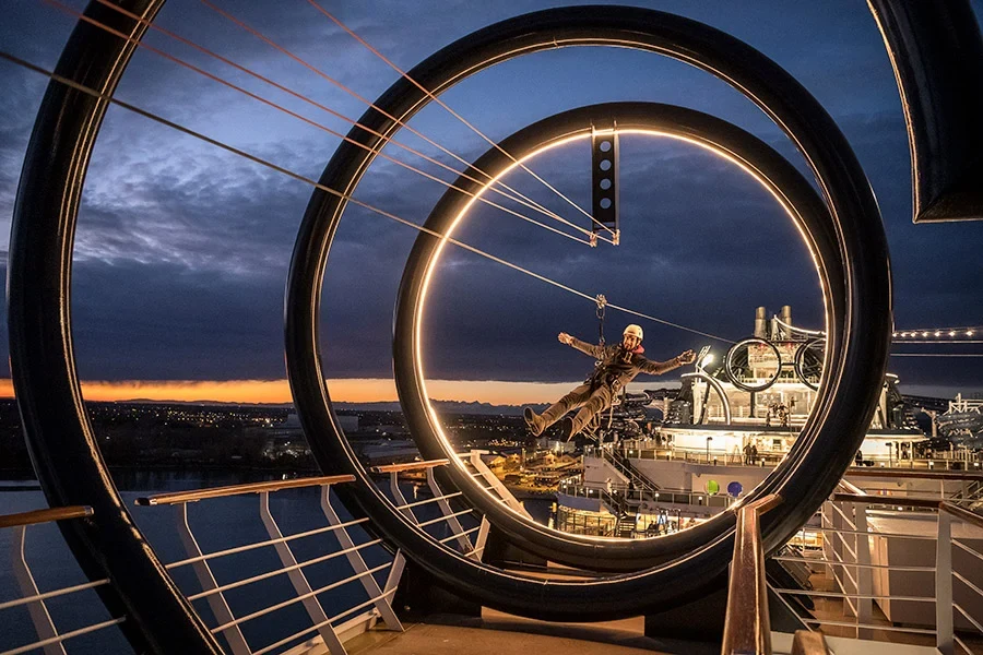 MSC Seaside Zipline