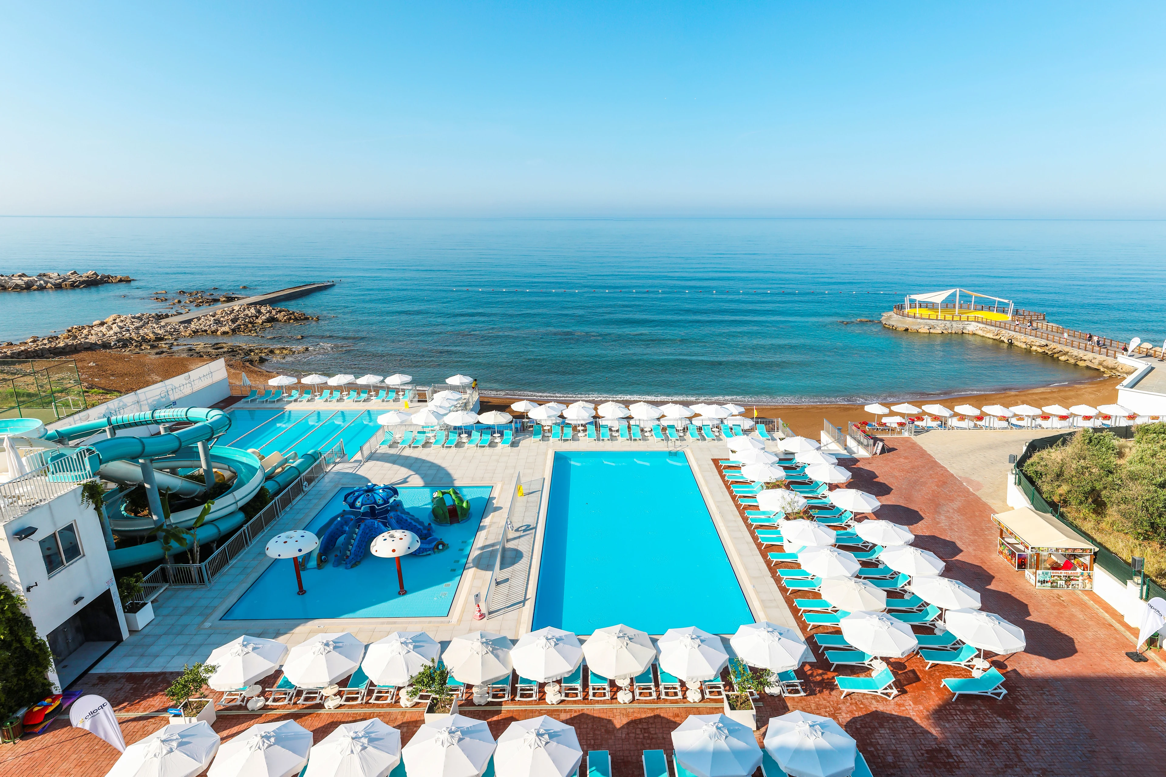 Hotell i Turkiet vid havet