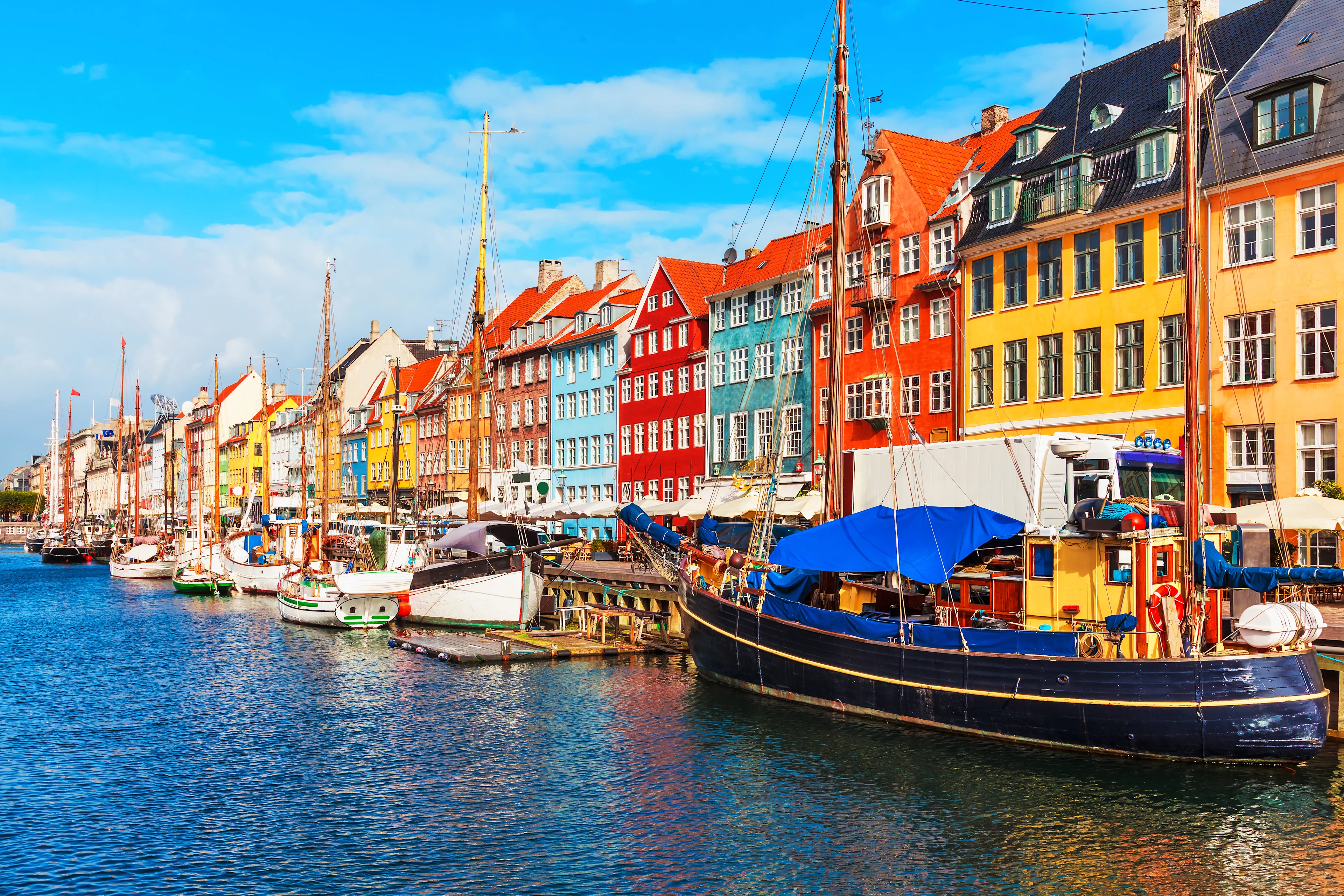 Nyhavn i Köpenhamn