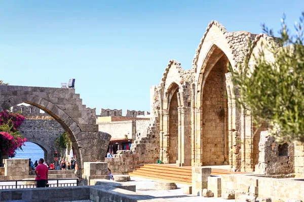 Oude stad van Rhodos