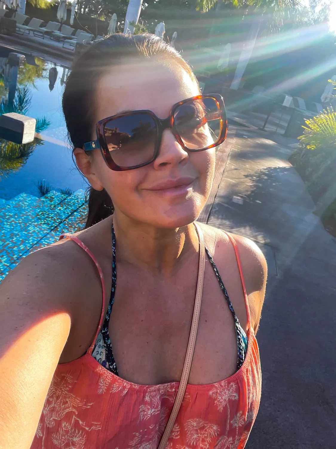 Johanna Toftby på Lopesan Baobab Resort på Gran Canaria
