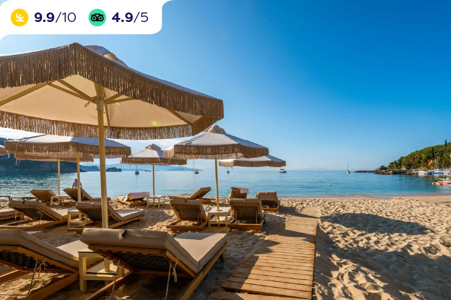 Popular hotels with rating