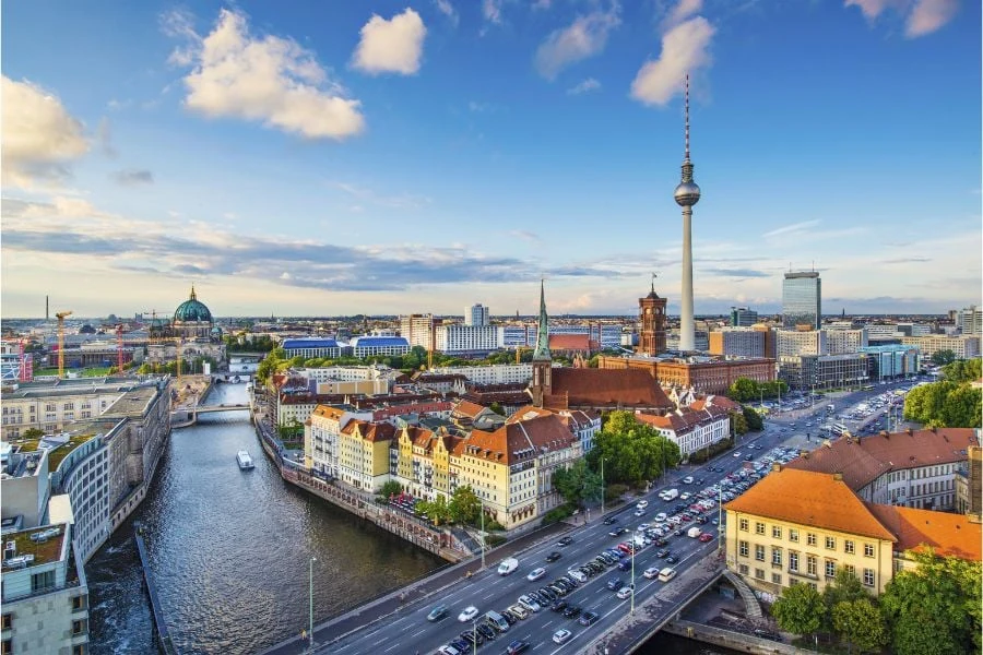 utsikt over berlin