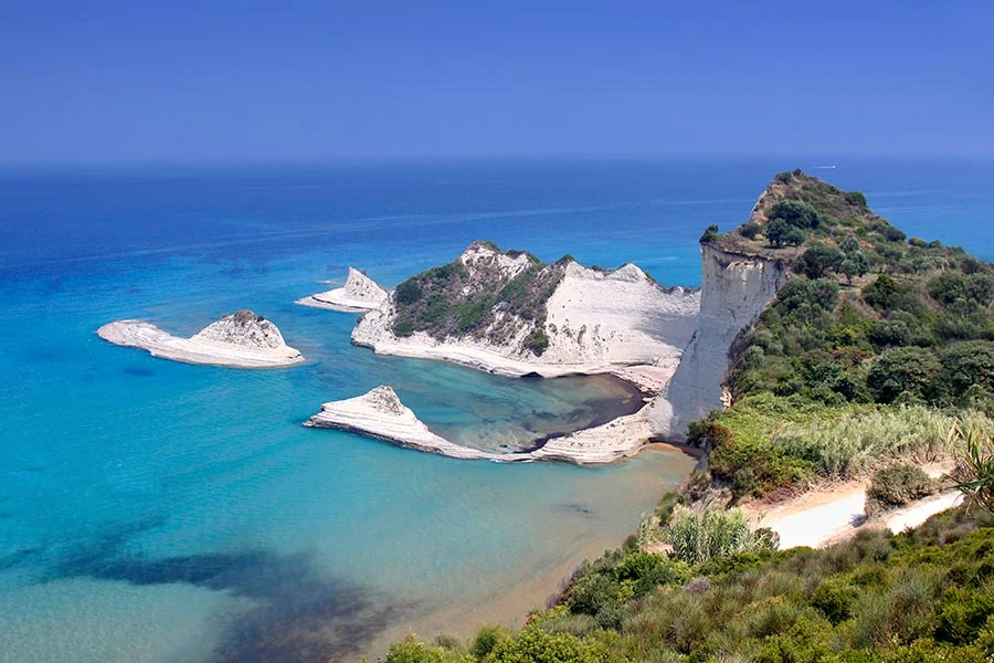 Kaap drastisch in Corfu