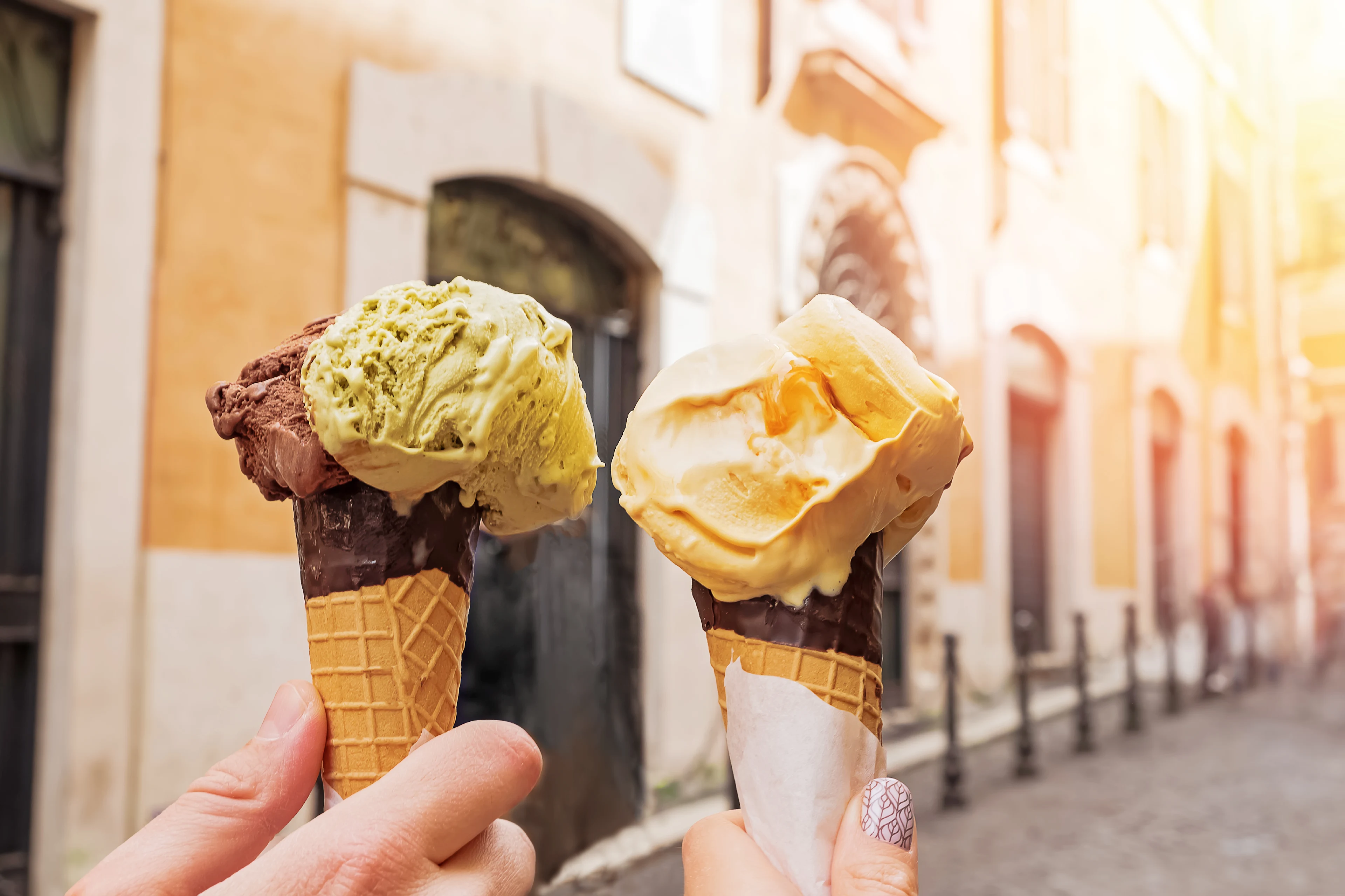 Italialainen jäätelö - gelato