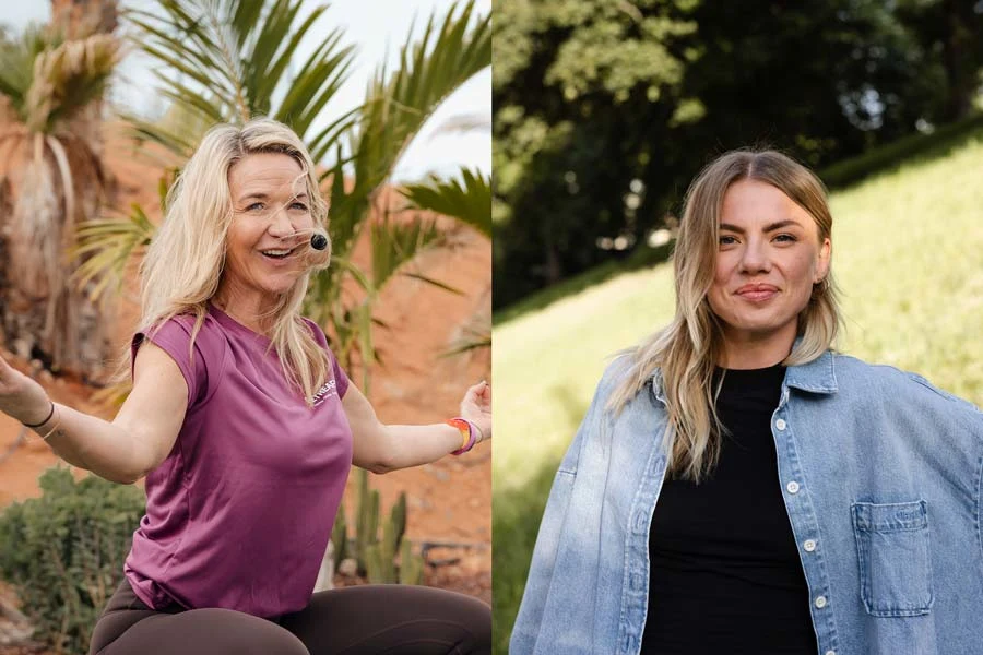 Kristin Kaspersen och Linn Hegdal