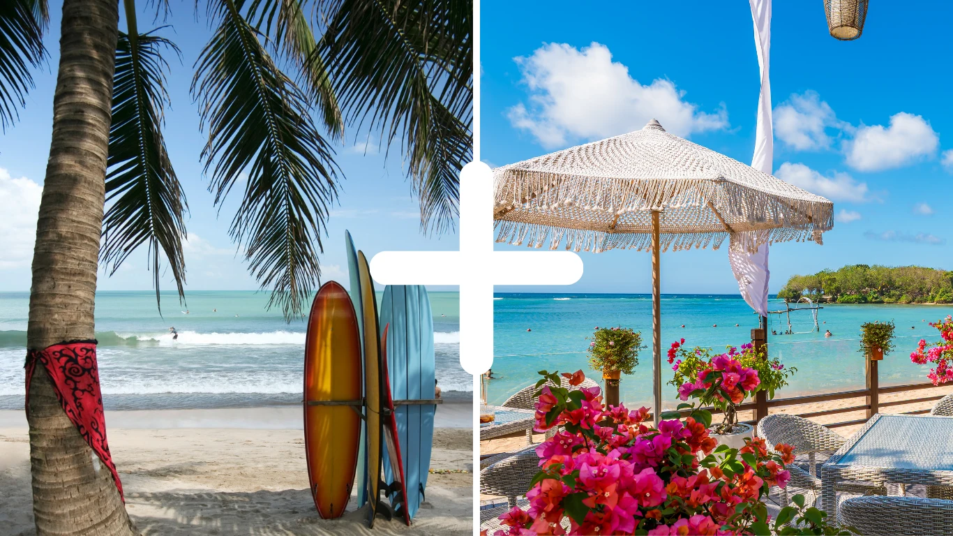Kombinera Kuta och Nusa Dua