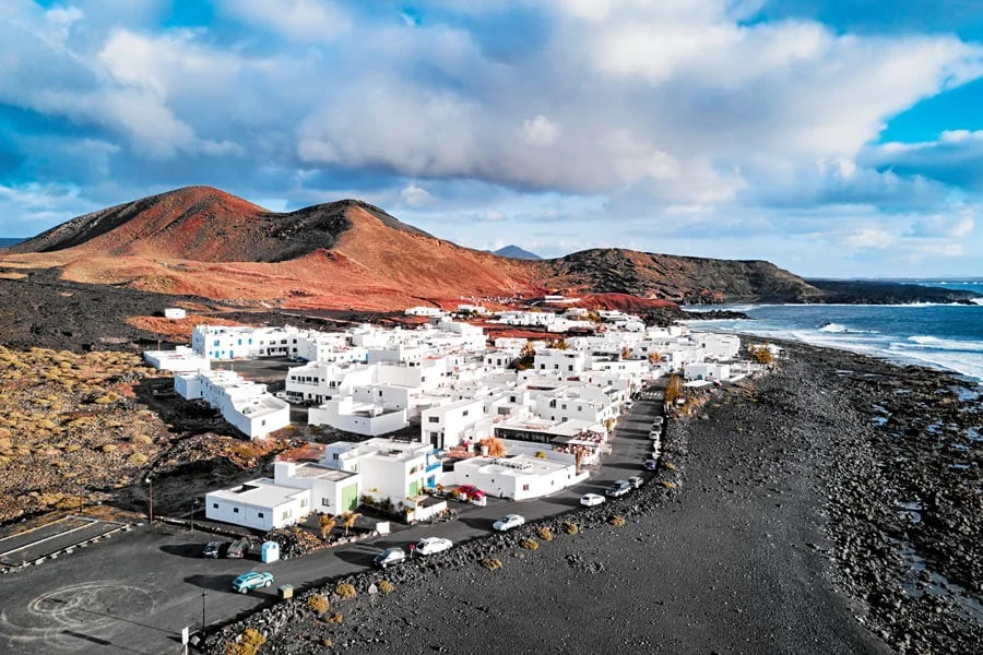 El golfo på Lanzarote, Kanariøyene