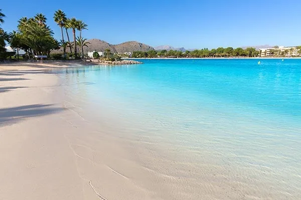 Strand på Mallorca