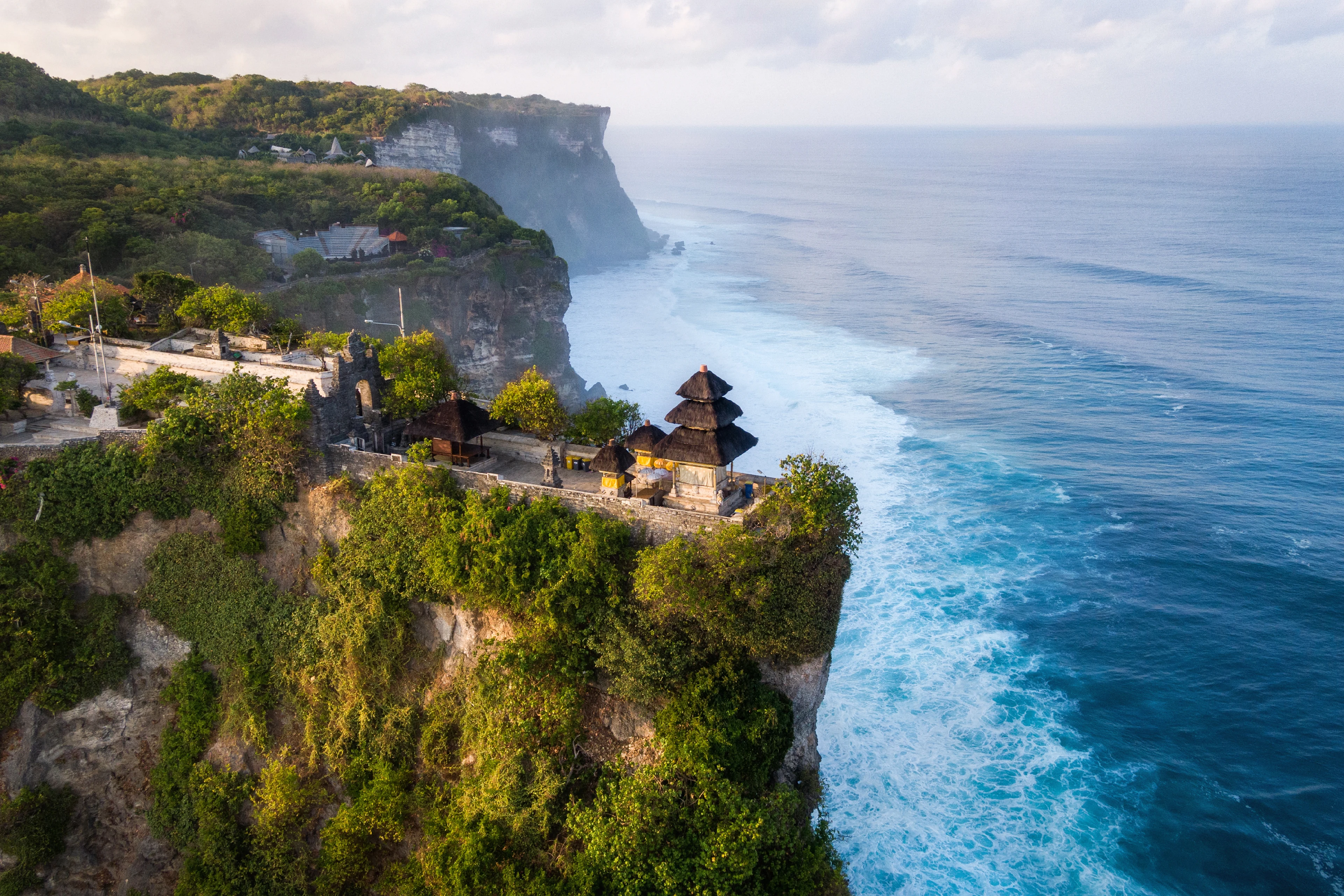 Utsikt över Uluwatu-templet