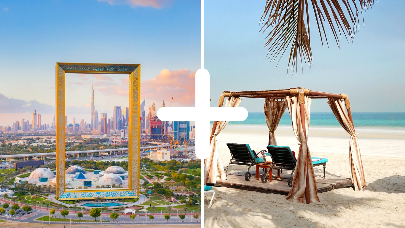Kombiner Dubai med Ajman