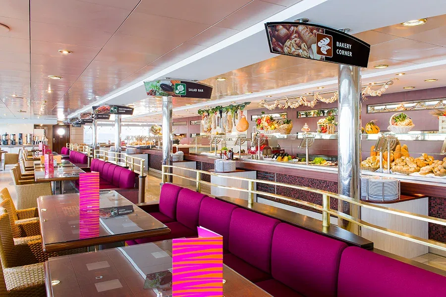 Bufférestaurang MSC Lirica