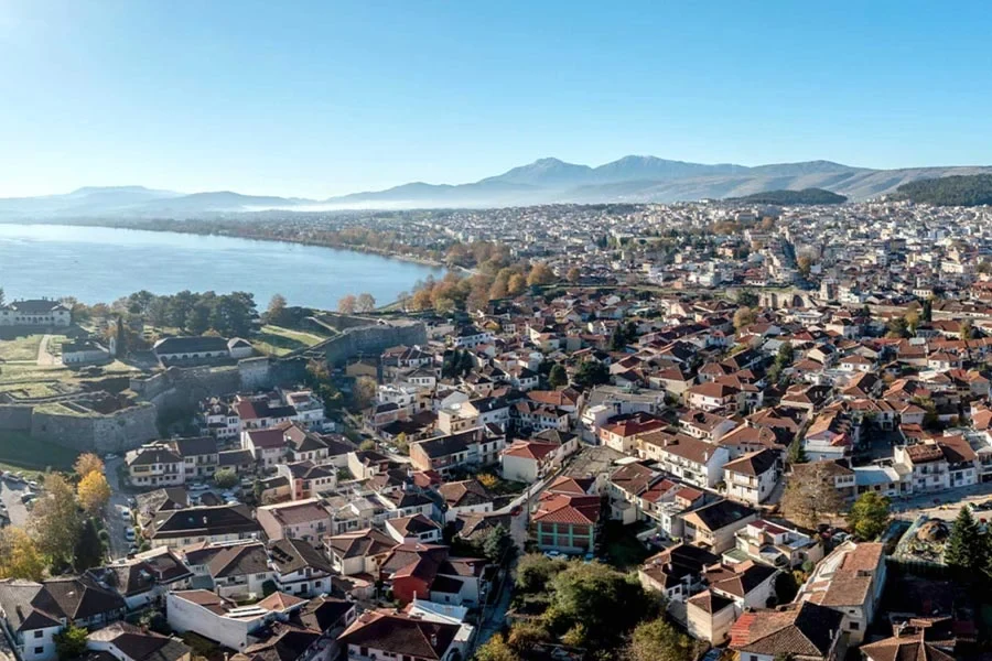 Utsikt over Ioannina