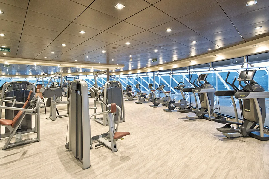 MSC Divina gym träningsmaskiner 