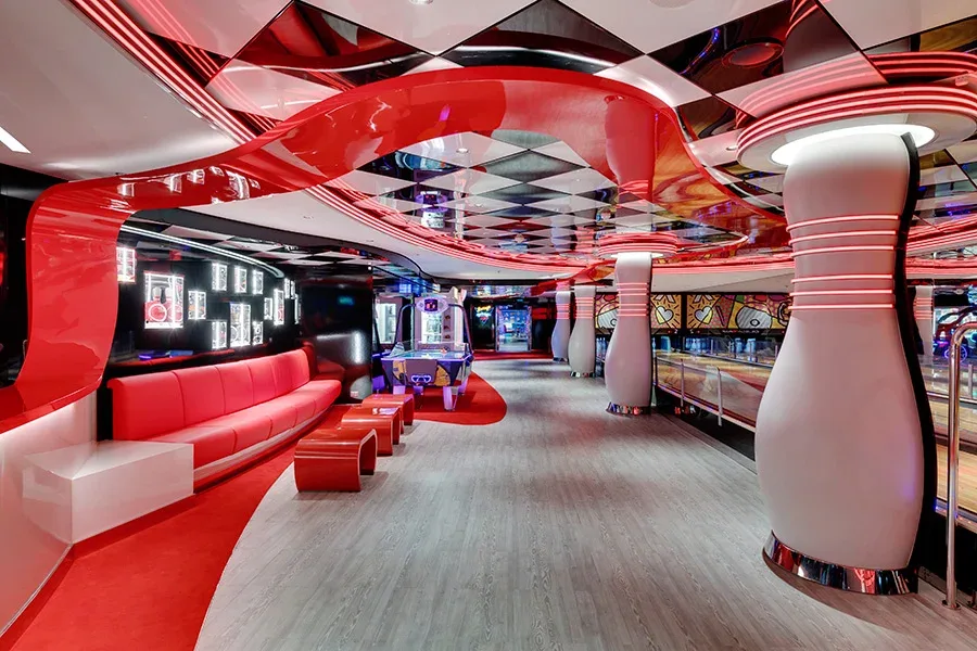 Spelhall MSC Seaside