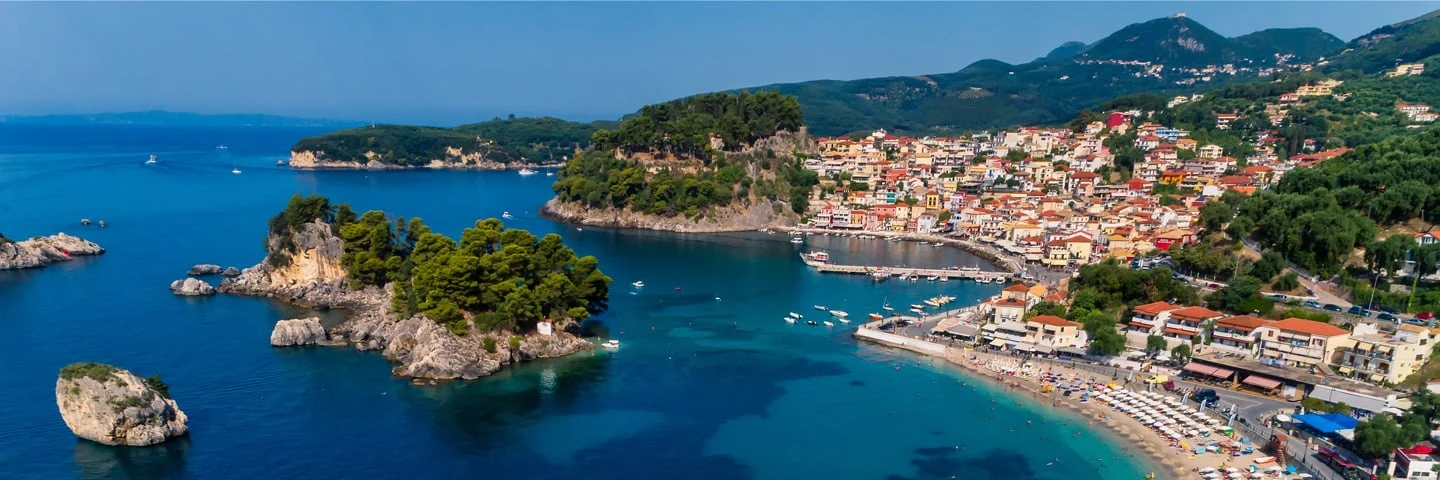 Hellas parga omgivelser