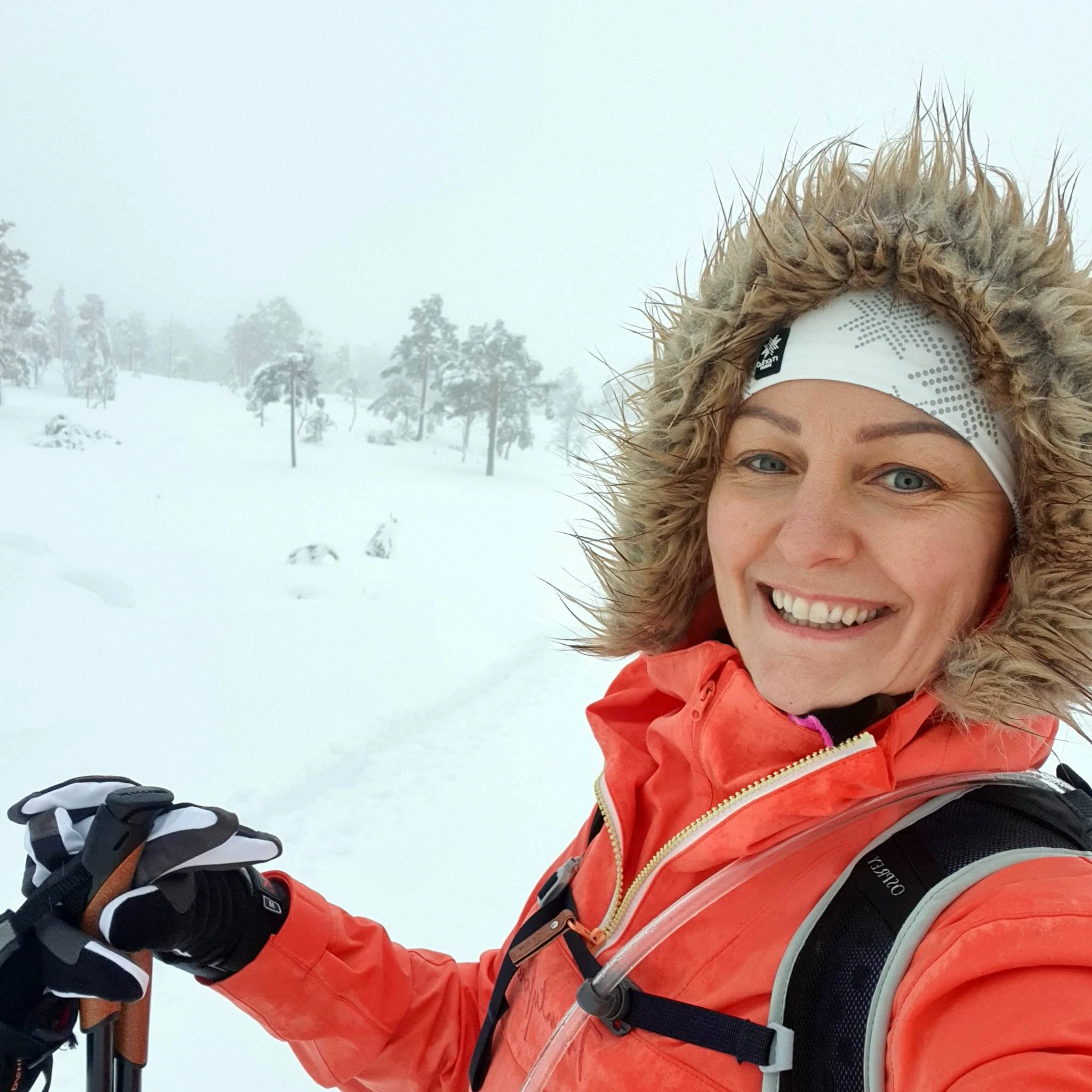 Profilbilde av Hilde Letvik på ski