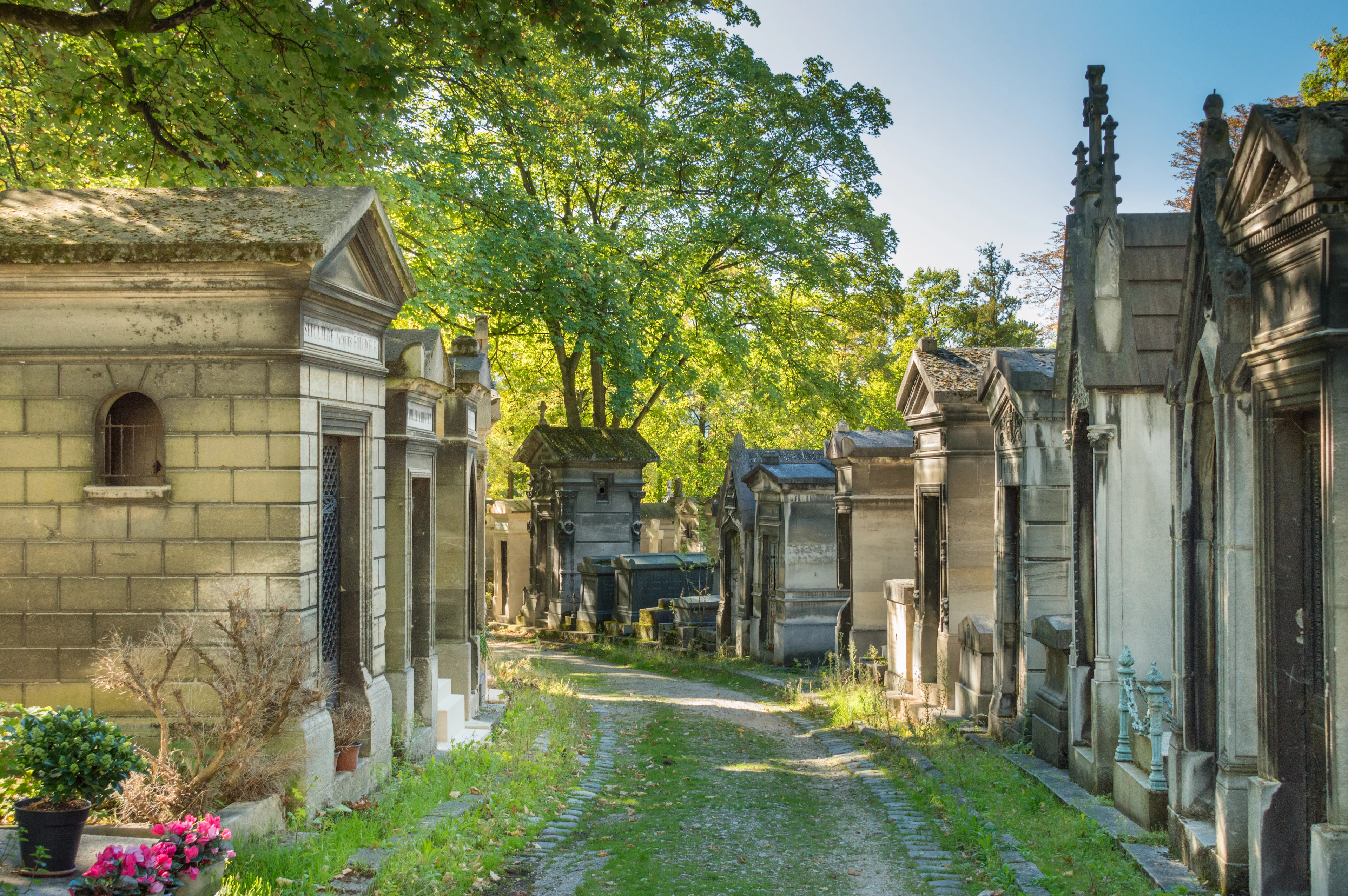 Kyrkogården Père-Lachaise i Paris